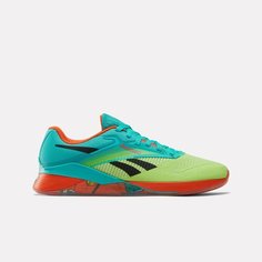 Кроссовки Reebok Nano X4, полнота 9 (RU)/ на широкую стопу, размер US 11 (EU 44.5 / 29 см), зеленый