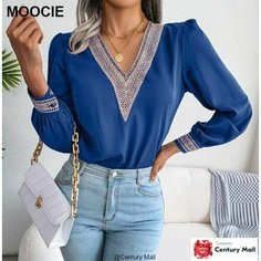 Блуза MOOCIE, размер XL., синий