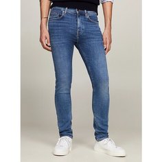Джинсы зауженные TOMMY HILFIGER BLEECKER, размер 29/34, синий