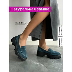 Лоферы Reversal, размер 37, Индиго-(Черный)