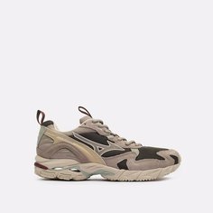 Кроссовки Mizuno Wave Rider 10, размер 8 US, серый/коричневый