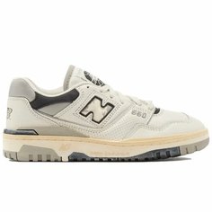 Кроссовки New Balance 550, размер 45, бежевый/серый