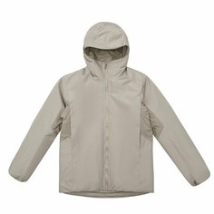 Куртка спортивная Arcteryx Solano GORE-TEX INSULATED однотонная теплая дышащая куртка с капюшоном одинакового стиля для мужчин и женщин, размер 50-52, бежевый Нет бренда