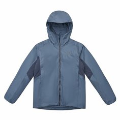 Куртка спортивная Arcteryx Solano GORE-TEX INSULATED однотонная теплая дышащая куртка с капюшоном одинакового стиля для мужчин и женщин, размер 50-52, голубой Нет бренда