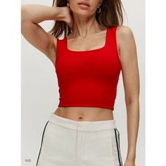 Кроп-топ VIANFASHION, размер M, алый