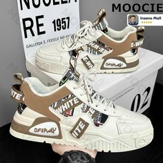 Кроссовки MOOCIE, размер Длина стельки 270 мм, хаки