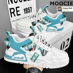 Кроссовки MOOCIE, размер Длина стельки 250 мм, белый 12