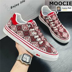 Кроссовки MOOCIE, размер Длина стельки 250 мм, красный