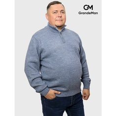 Джемпер Turhan, размер 3XL, , голубой