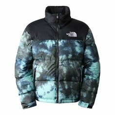Пуховик The North Face, размер M, Wasabi Ice Dye Print