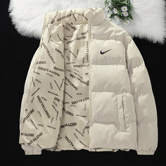 Куртка NIKE Nike, размер 2XL, бежевый