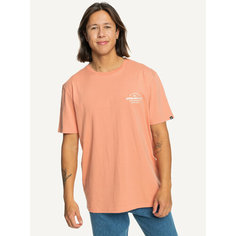 Футболка Quiksilver, размер 52, рoзовый