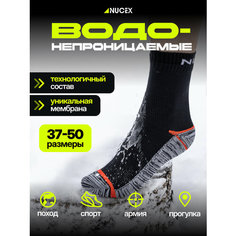 Носки NUCEX, размер M, красный, черный