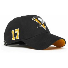 Бейсболка Atributika & Club Pittsburgh Penguins для мужчин и женщин, размер 55-58, черный
