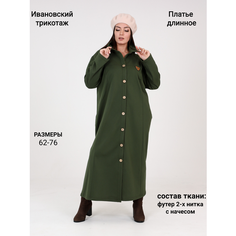 Платье ZOYA, размер 68, хаки