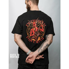 Футболка Death to Mortals, размер L, черный