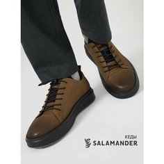 Кеды Salamander, полнота 6, размер 39, хаки/черный