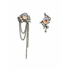 Серьги пусеты, эмаль, серебристый be Self True Jewel
