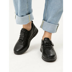 Полуботинки TERVOLINA, размер 38, черный