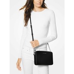 Сумка планшет MICHAEL KORS, фактура матовая, черный (black)