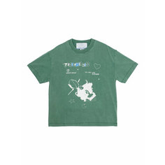 Футболка Jungles Jungles Togetherness Vintage, размер L, зеленый