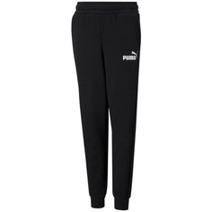 Брюки спортивные PUMA Essentials Logo Youth Pants, размер 116, black