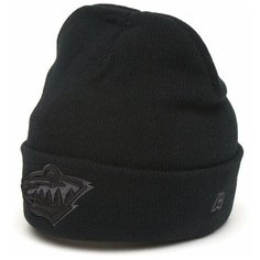 Шапка Atributika & Club Minnesota Wild для мужчин, размер 55-58, черный