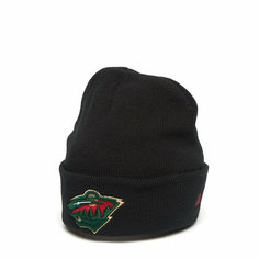 Шапка Atributika & Club Minnesota Wild для мужчин, размер 55-58, черный