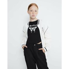 Футболка Gloria Jeans GJ COOL, размер 6-8л/122-128, черный