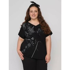 Футболка Fashion Margo, размер 60, черный