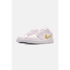 Кроссовки Jordan Air Jordan WMNS 1 Low, размер 5,5 US 36 EUR 22.5 CM, светло-фиолетовый