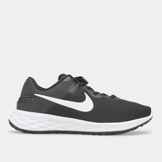 Кроссовки NIKE Revolution 6 FlyEase, размер 36.5, черный, белый