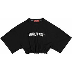 Топ SORRY, IM NOT, размер one size, чёрный
