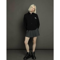 Школьная юбка Gloria Jeans, размер L/170 (48), серый