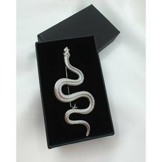 Брошь Ulanskaya Jewelry, серебристый
