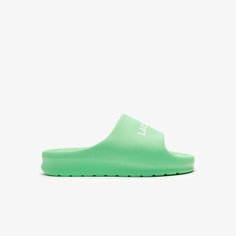 Шлепанцы LACOSTE Serve Slide 2.0, размер T10, зелeный