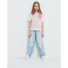 Джинсы Gloria Jeans GJ COOL, размер 4-5л/110 (30), синий