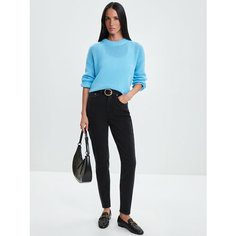 Джинсы Zarina mom fit, размер XS (RU 42), темно-серый деним