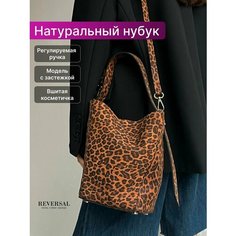 Сумка шоппер Reversal, оранжевый, коричневый