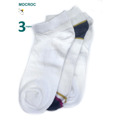 Носки Mocroc, комплект, 3 пары, размер 39-42, белый