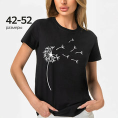 Футболка Happyfox, размер 48, черный