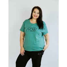 Футболка Ohana market, размер 60, зелёный