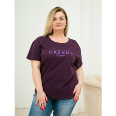 Футболка Ohana market, размер 64, фиолетовый (21)