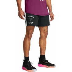 Шорты спортивные Under Armour Pjt Rck Mesh Short Boh, размер XS, черный