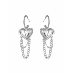 Серьги пусеты, серебристый be Self True Jewel
