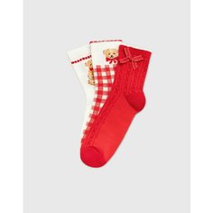 Носки Gloria Jeans GJ COOL, 3 пары, размер 8-10л (33-34), , разноцветный