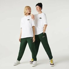 Брюки спортивные LACOSTE, размер TXL, темно-зеленый