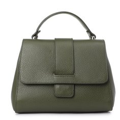 Сумка divas bag, фактура зернистая, зеленый