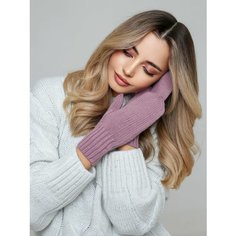 Варежки INVERNO для женщин, размер универсальный, фиалковый