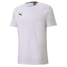 Футболка спортивная PUMA teamGOAL 23 Casuals Tee, размер 116, белый